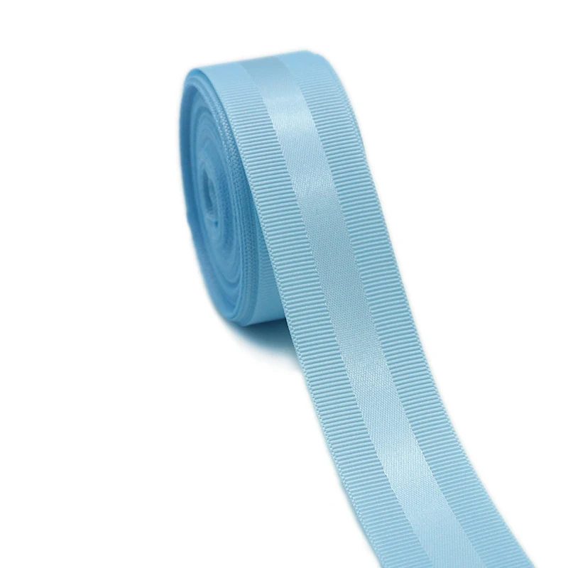 Satin Ribbons Grosgrain Ribbon Ribbon Decoration 25MM/38MM 5 Yards Edge For Crafts DIY Hair Bows Gift Packaging Wedding Party