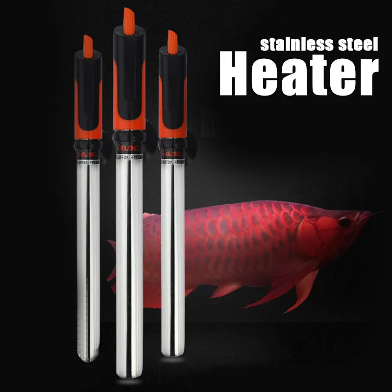 New 50 500W Aquarium Heater Rod Stainless Steel Adjustable 17 35degree Celsius To Control Temperature Heat 4