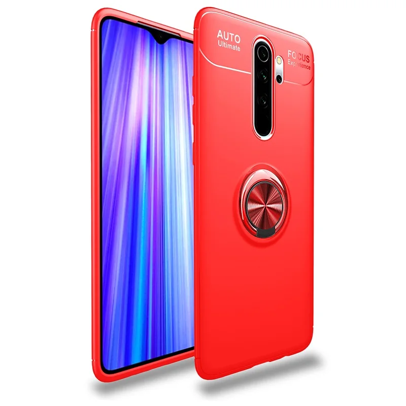 Для Xiaomi Redmi Note 8 Pro чехол Невидимый кронштейн чехол для Xiaomi Redmi Note 8 Pro кольцо держатель мягкий силиконовый чехол s Funda Coque