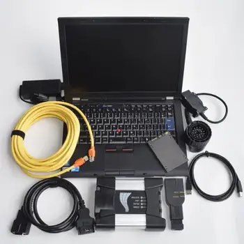 

for b-mw icom next diagnostic programmer tool with icom istad 4.24 istap 3.67 software ssd in T410 laptop i5cpu ready to work