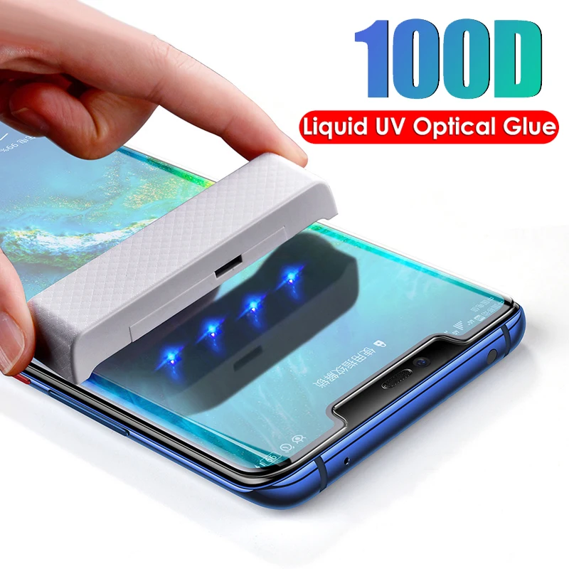 Защитное стекло закаленное 100D для Huawei P40/P30/P20 Pro Lite/Mate 20/30 Lite|Защитные стёкла и