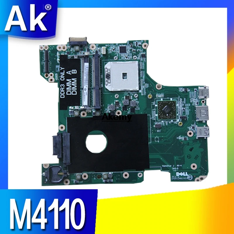 

Original for DELL M4110 laptop motherboard M4110 DAR02MB26D0 CN-0X3XVX 0X3XVX tested good free shipping