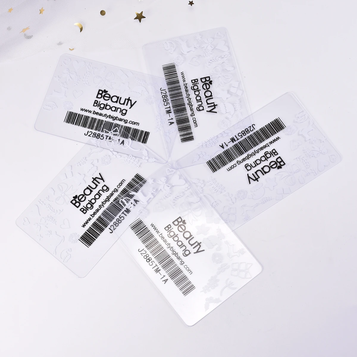 BeautyBigBang 5 шт. пластины для штамповки ногтей штампы скребки пластиковые прозрачные штампы мини карты DIY Дизайн ногтей маникюрный шаблон инструменты для ногтей