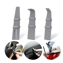 EHDIS – racloir à Film vinylique pour voiture, outil en Fiber de carbone, racloir à Film vinylique, nettoyage automatique des vitres, outils pour enlever les autocollants de teinte, 3 pièces