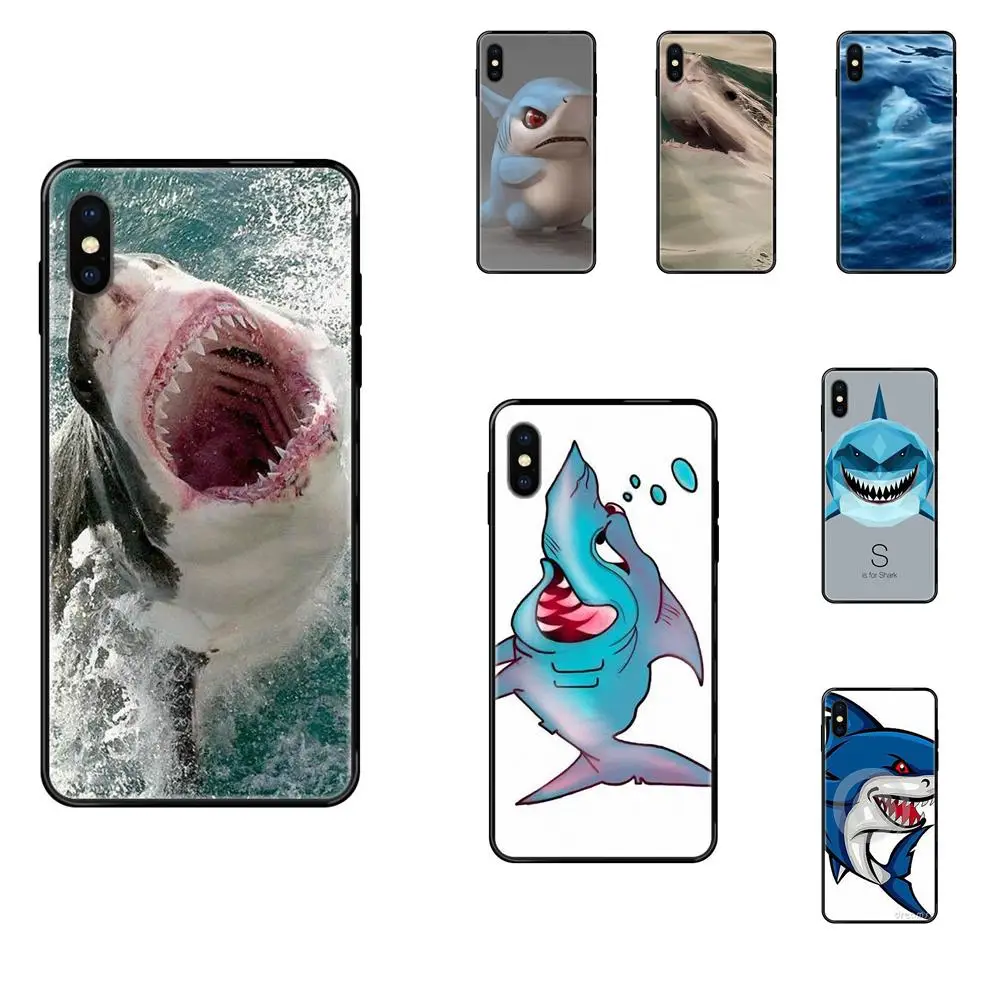 Angry Shark And Fish Bubbles Cartoon для Huawei Honor Mate Play V10 View 10 20 20X 30 Lite Pro Y3 Y5 Y9 Nova 3 3i | Мобильные