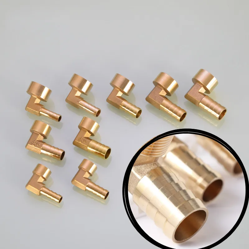 Pipe Fitting PC PCF PL PLF Pagoda connector 6 8 10 12 14 16mm hose barb connector hose tail thread 1/8 1/4 3/8 1/2 BSP Brass Pipe Fitting