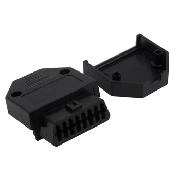 

Universal Obdii Obd2 16Pin Female Connector Obd Ii Female Plug Adapter Obd 2 Connector With Enclosure