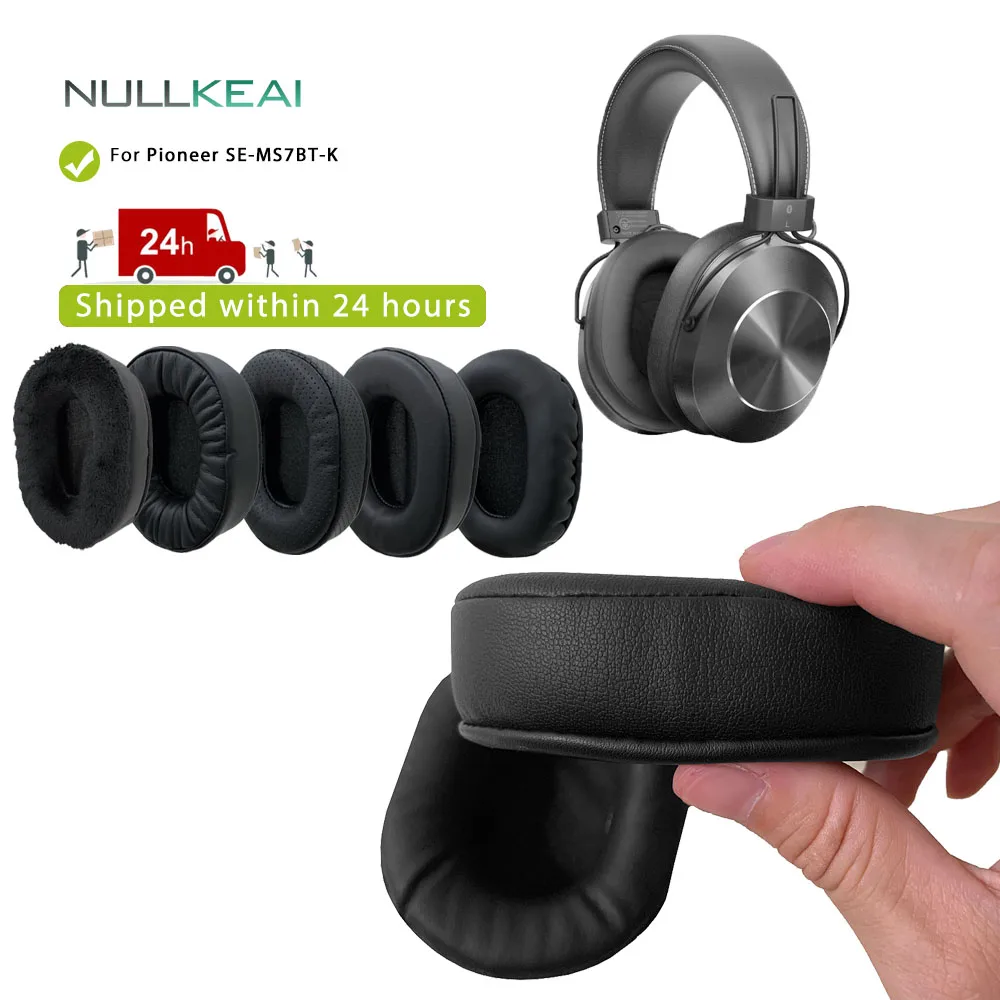 Сменные утолщенные кожаные амбушюры NULLKEAI для Pioneer SE MS7BT K наушников карты