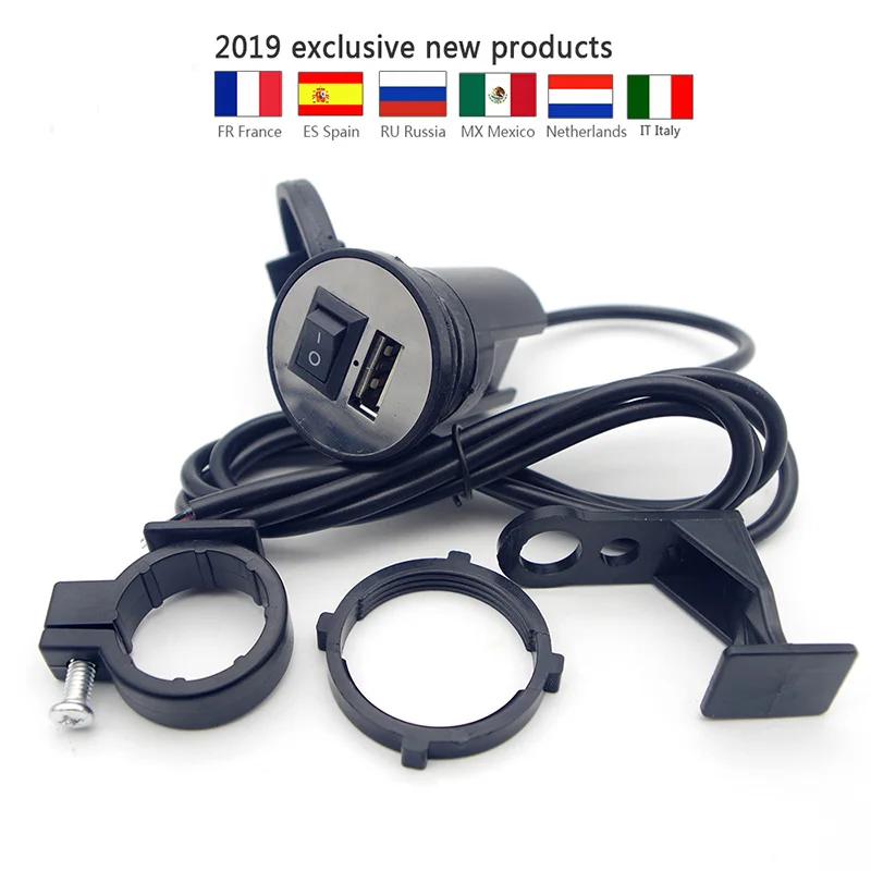 

Motorcycle USB Charger Cover For Yamaha nmax 125 aerox 50cc xt 600 yzf 250 yfz 450 majesty 400 r1 2004 yz 250 r3 2019 pw 50