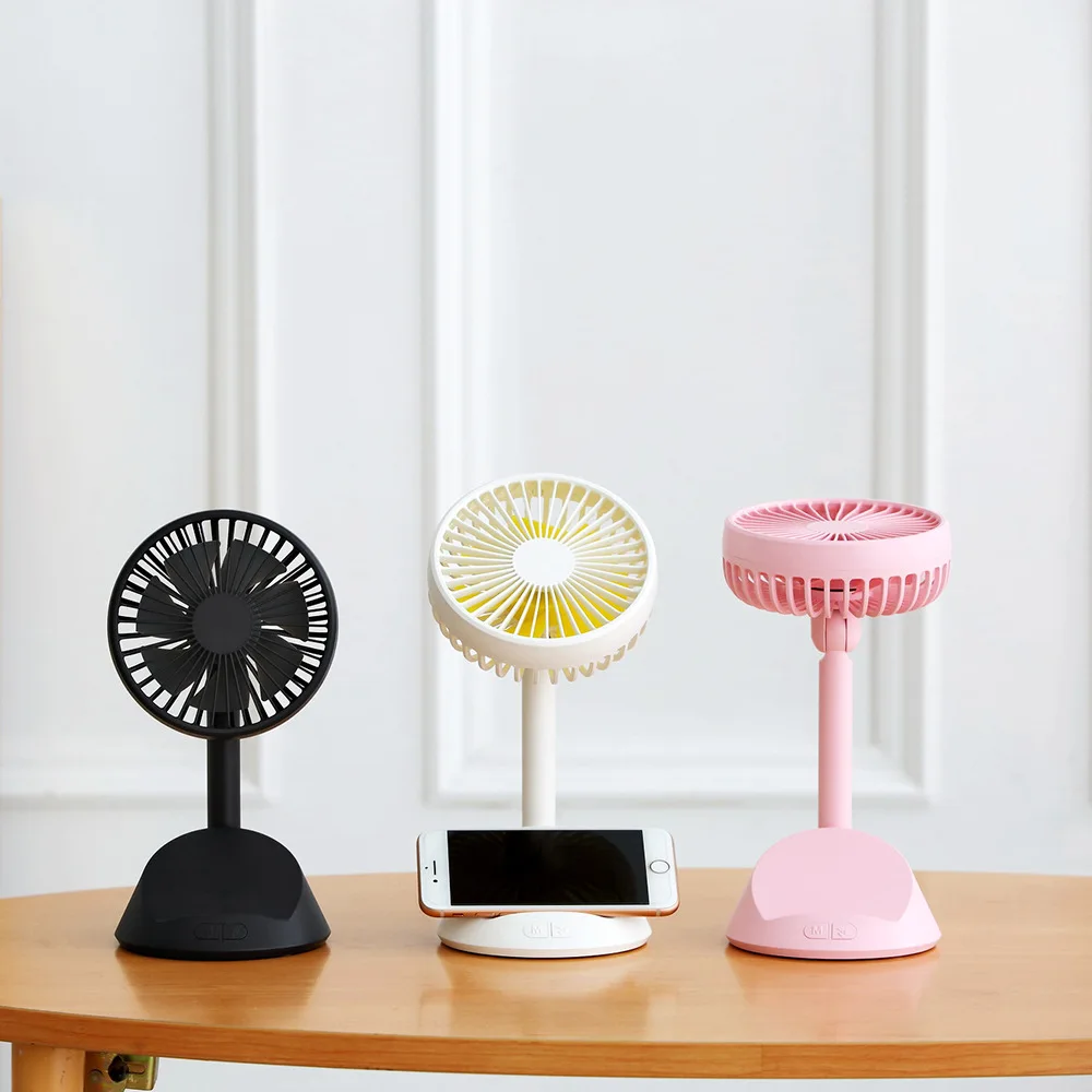 

New Style Creative L10 Desktop Rotating Fan Mini Mute Office Desk Surface Panel USB Small Electric Fan Customizable Manufacturer