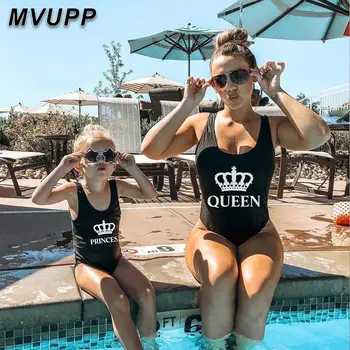 

mother daughter swimwear Mom and me bikini Kids children bathing suit baby boy clothes mommy me swimwear bikini set Bodysuit
