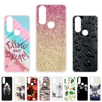 

Soft TPU Case For Moto One Action Case Silicon DIY Painted Back Phone Coque For Motorola One Power One Vision Cover Funda Bumper