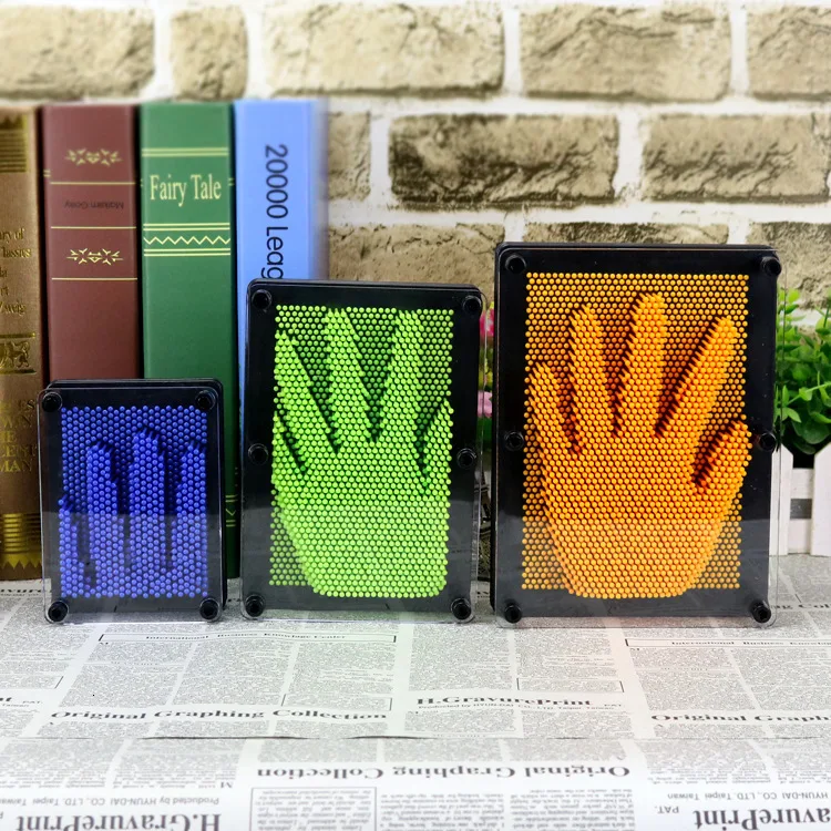 3D креативная забавная DIY Модель Антистресс игрушка для детей взрослый отпечаток из штырьков клон пластиковая игрушка Рождественский подарок декор ремесло
