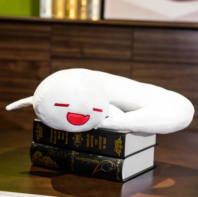 Genshin Impact U-shaped Pillow Plush Toy Hu Tao ghost Morax Kawaii Stuffed Plushie Office Accessories Plush Toys