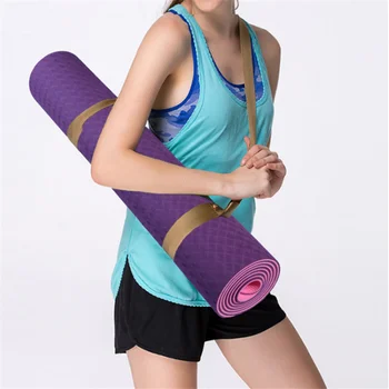 

183*61*0.6CM TPE Exercise Yoga Mat Gym Workout Pilates Fitness Training Non-Slip Sport Balance Pads Lose Weight