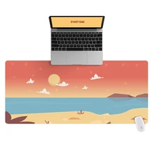 

Large Office Computer Desk Mat Table Keyboard Big Mouse Pad Desert Lake Laptop Cushion Desk Non-slip Mat Gamer Mousepad Mat