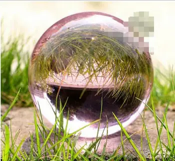 

Asian Rare Natural Quartz Pink Magic Crystal Healing Ball Sphere + Stand