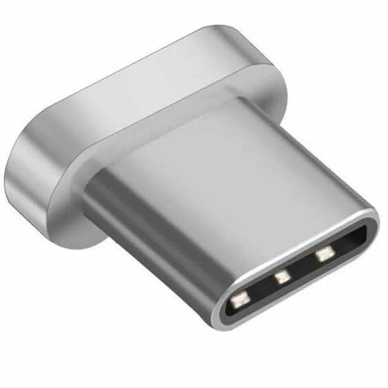 Кабель 1 м 3A 90 градусов Магнитный кабель для быстрой зарядки Micro usb type C зарядное устройство для iPhone l-образный кабель магнит huawei AndroidMobile - Цвет: only head for type c