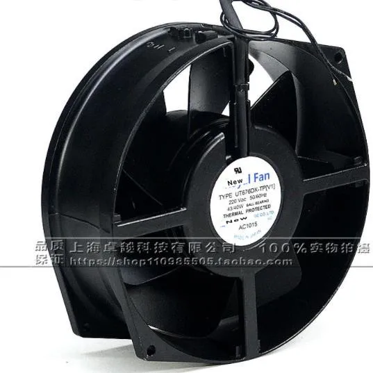 UT676DX-TP оригинальный 200VAC 43/40 Вт металлический вентилятор для высокой температуры |