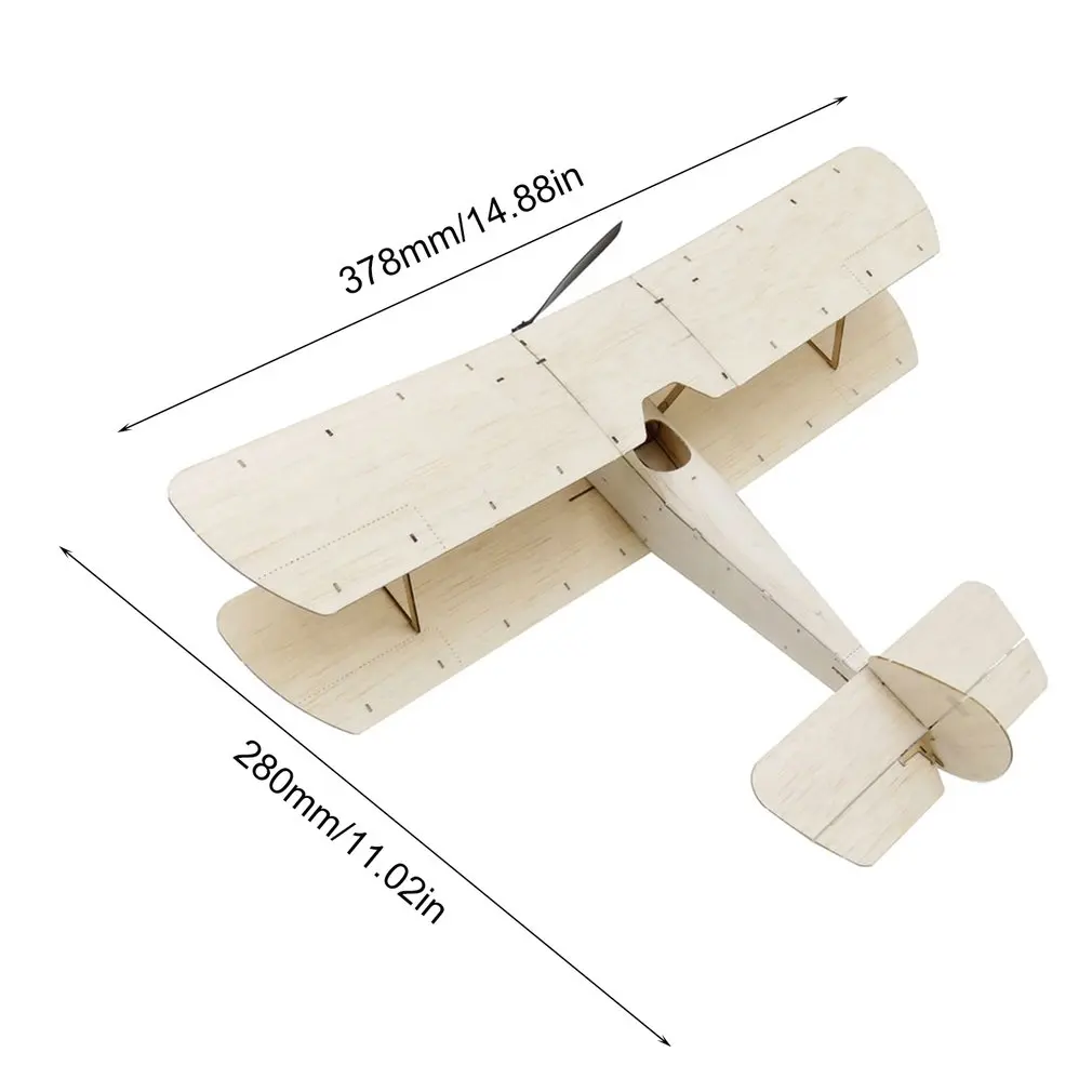 K6 KIT/Электронный Sopwith Pup RC самолет пробкового дерева 378 мм Warbird Самолет комплект с бесщеточной системой питания аэромоделлинга комплект