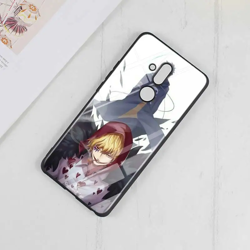Аниме One piece для huawei mate 30 20 20X(5G) 10 Lite Y9 Y7 Y6 Y5 Pro Prime Lite глянцевый черный чехол для телефона - Цвет: Style 10