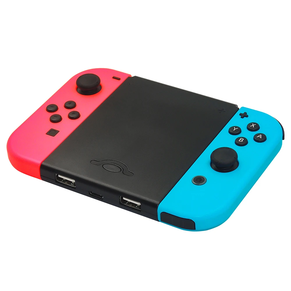 6000 мАч геймпад с переключателем power Bank для N-switch Joy-con& Pro и мобильного телефона с обеих сторон зарядное устройство для игровой площадки контроллер HBS-126