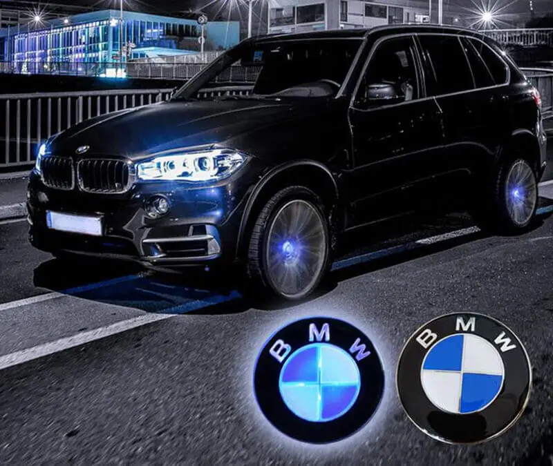 BMW LED floating wheel center cap