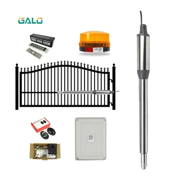 

GALO PKM-C01 Single Swing Gate Opener Kit, Hardware Accessories,Control Box Receiver & Photocell Included!