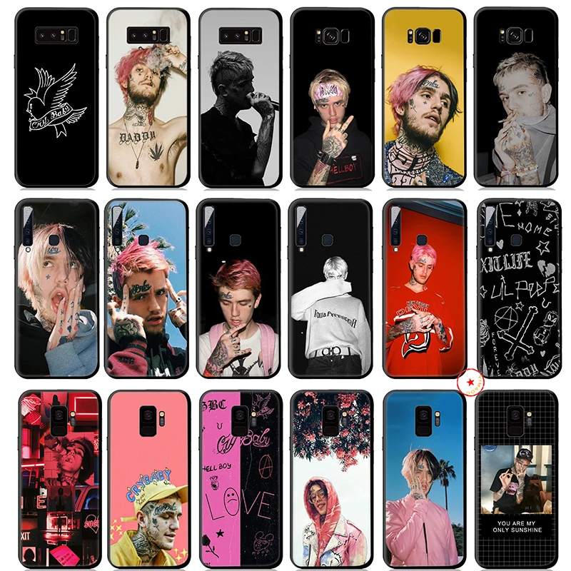 Мягкий силиконовый чехол Lil Peep Bo для телефона samsung Galaxy A9 A8 A7 A6 Plus 2018 A5 A3 2017 2016 J6 |
