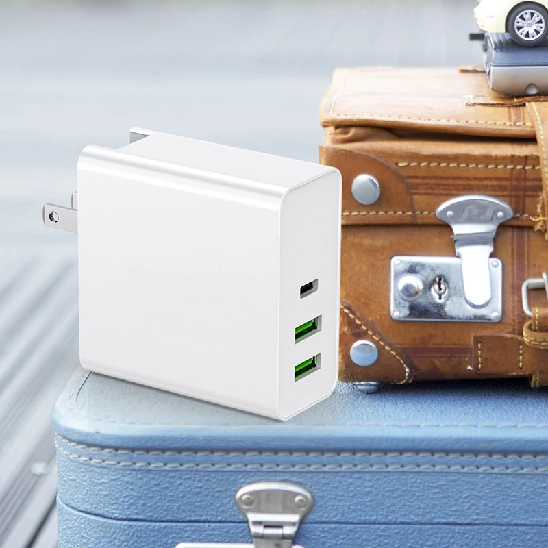 60 Вт(30 Вт+ 18 Вт+ 12 Вт) настенное зарядное устройство адаптер PD+ QC3.0 type C USB зарядное устройство для Macbook iPhone iPad Pro samsung Xiaomi huawei
