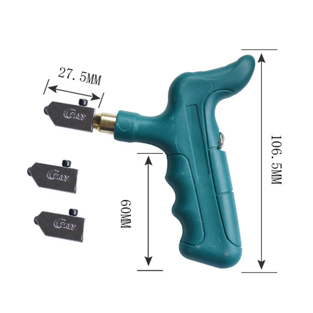 Большое колесо керамическая плитка стекло резак инструмент ручной портативный стеклянная плитка открывалка Многофункциональный стекло роликовый резак машина