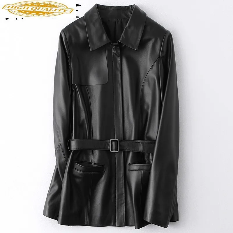 

Real Leather Jacket Sheepskin Coat Women Clothes 2020 Korean Genuine Leather Coat Spring Autumn Coat Women HQ19-ZJF9350A YY2379