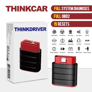 THINKCAR Thinkdriver автомобильный диагностический инструмент Профессиональный 15 сброс полной системы OBD2 сканер считывание чистого кода авто VIN PK ... THINKCAR Thinkdriver автомобильный диагностический инструмент Профессиональный 15 сброс полной системы OBD2 сканер считывание чистого кода авто VIN PK ...