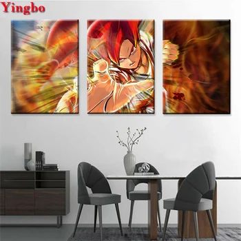 

kid's room decor Full Square/Round Diamond Painting cross stitch anime Dragon Ball diy diamond embroidery mosaic rhinestone icon