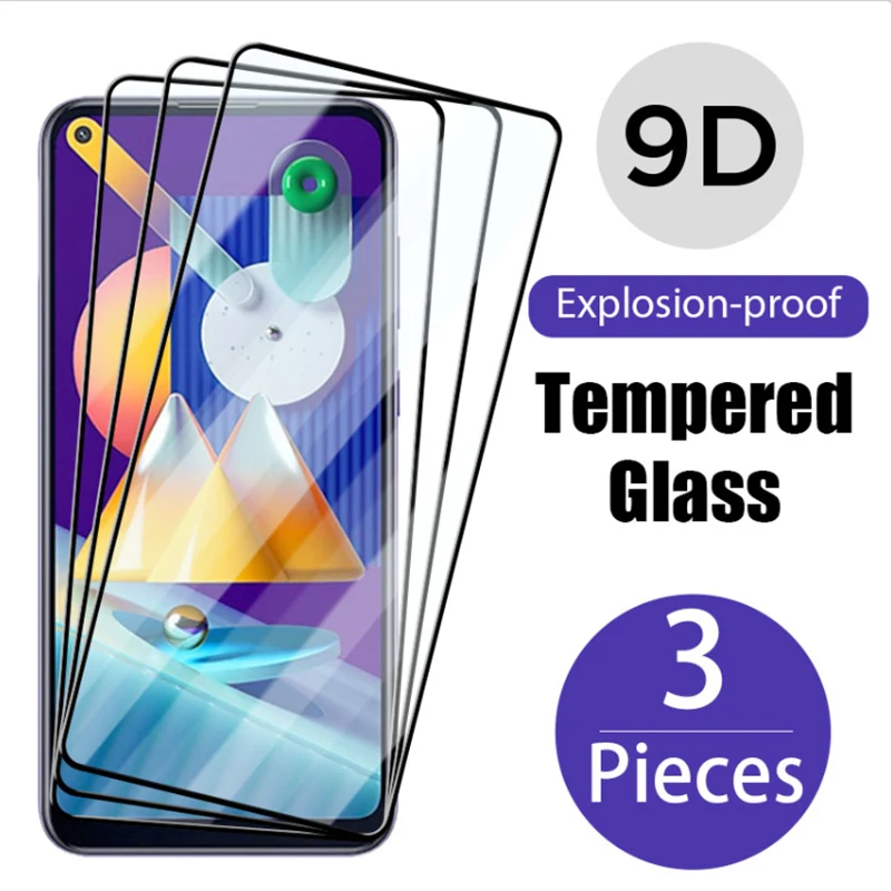 3 Pcs! Vetro Temperato Per Xiaomi Mi 8 Se A2 Lite A1 Poco X3 Nfc M3 F2 Pro Protezione Dello Schermo Per Xiaomi Mi 10T Pro 10 Lite 9 Se 9T