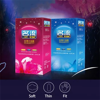 

100Pcs/Box Ultra-thin Condom Non-hyaluronic Acid Natural Latex Condoms for Adult Sex Products Penis Sleeve Sexual Toys for Men