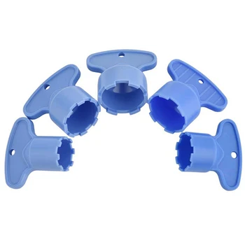 

5 pcs Plastic Faucet Aerator Repair Replacement Tool Spanner for Aerator Wrench Sanitary Ware Faucet inflator Filter liner tool