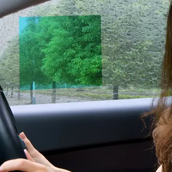 

Protector Anti-fog Films Side Window Shield Window Rearview Mirror Waterproof Sitcker Dust-proof