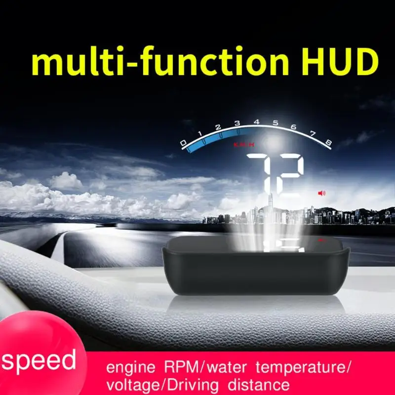 Режимы Head Up дисплей Классический деликатный M6S OBD Автомобиль HUD 3 режима Head Up дисплей превышение Предупреждение напряжение сигнализация