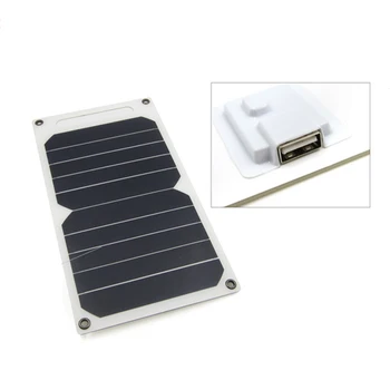 

New USB Ports 5V Solar Panel Charger 10W Portable Ultra Thin Solar Panel for Smart Phone Solar Charger Panel
