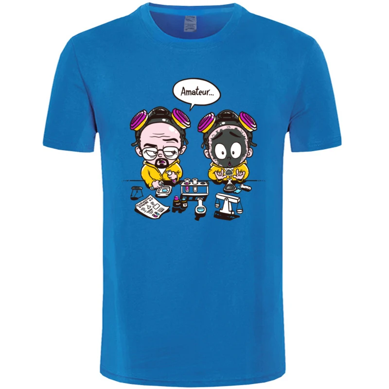 Casual Short Sleeve Tops & Tees Lovers Day 2018 Discount Round Collar Cotton Sweatshirts Boy T Shirts My_First_Science_Kit_5979 My_First_Science_Kit_5979 blue