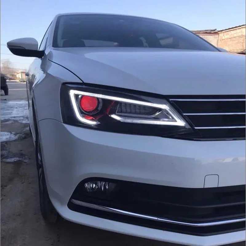 Автомобильная фара для Volkswagen Sagitar Jetta MK6 Светодиодный прожектор 2012 2018 ксеноновые