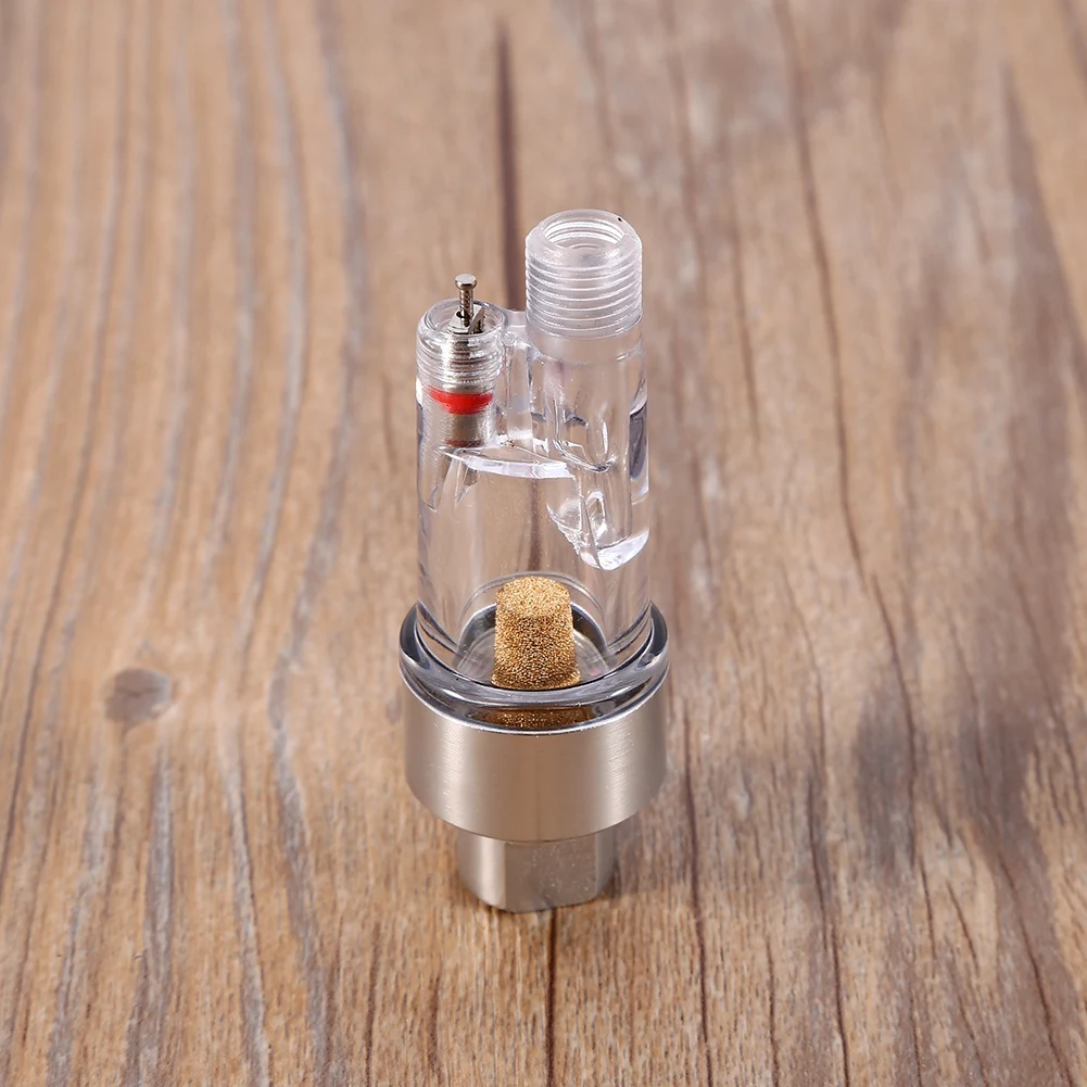 1/8 Inch Professional Airbrush In-Line Mini Separator Air Filter Water Trap Moisture Fittings Paint Fitting Separator Regulator