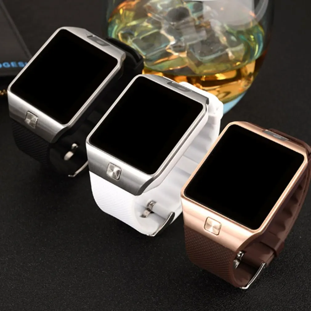 Children Adult Smart Watch Smartwatch DZ09 Android Phone Call Relogio 2G GSM SIM TF Card Camera for iPhone for Samsung