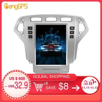 

Android 9.0 Tesla Style Car Radio Vertical Screen For Ford Mondeo MK4 2007-2010 GPS Navigation Recorder Multimedia No CD Player