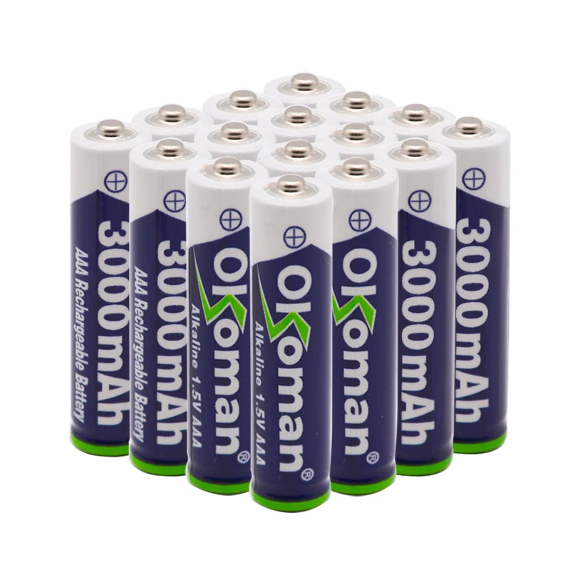 Бренд 3000mah 1,5 V ААА алкалиновая батарея AAA перезаряжаемая батарея для дистанционного управления игрушка Batery дымовая сигнализация с зарядным устройством
