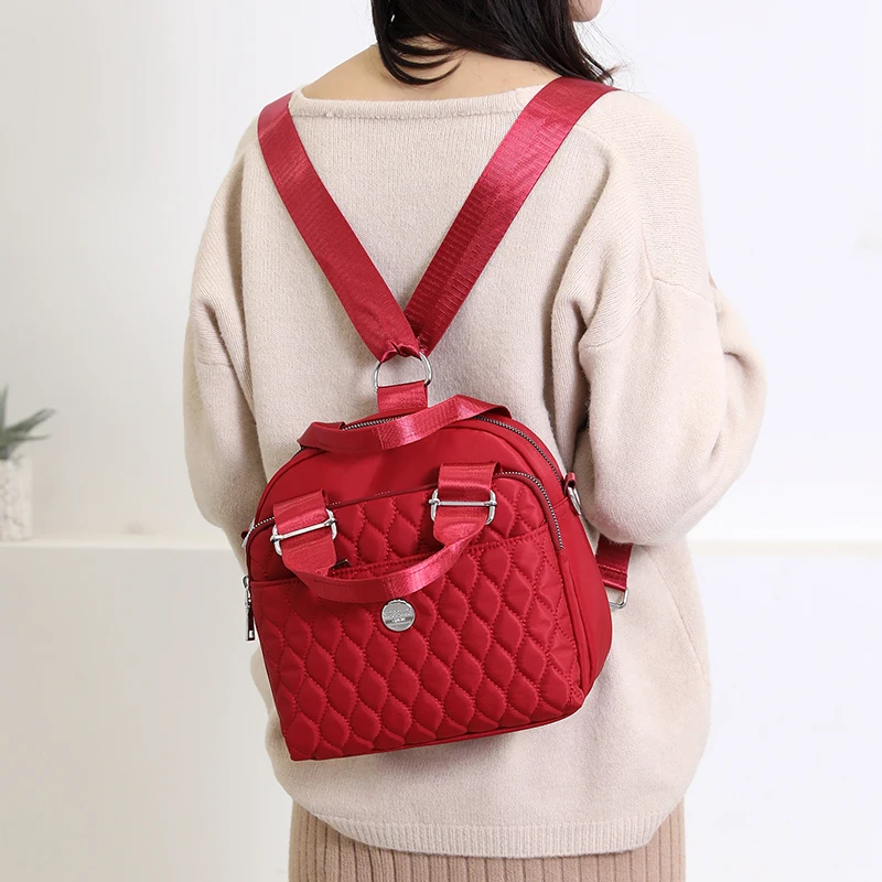 Школьный рюкзак для девочек-подростков Mochila Feminina, женские рюкзаки, нейлоновые водонепроницаемые повседневные сумки на плечо, женский рюкзак