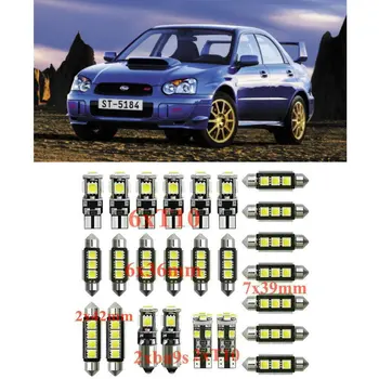 

Car Interior Led Light Kit For subaru forester xv BRZ IMPREZA JUSTY LEGACY OUTBACK sti s209 error free t10 31mm 36mm 39mm 42mm