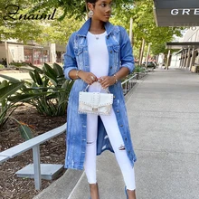 denim long jackets