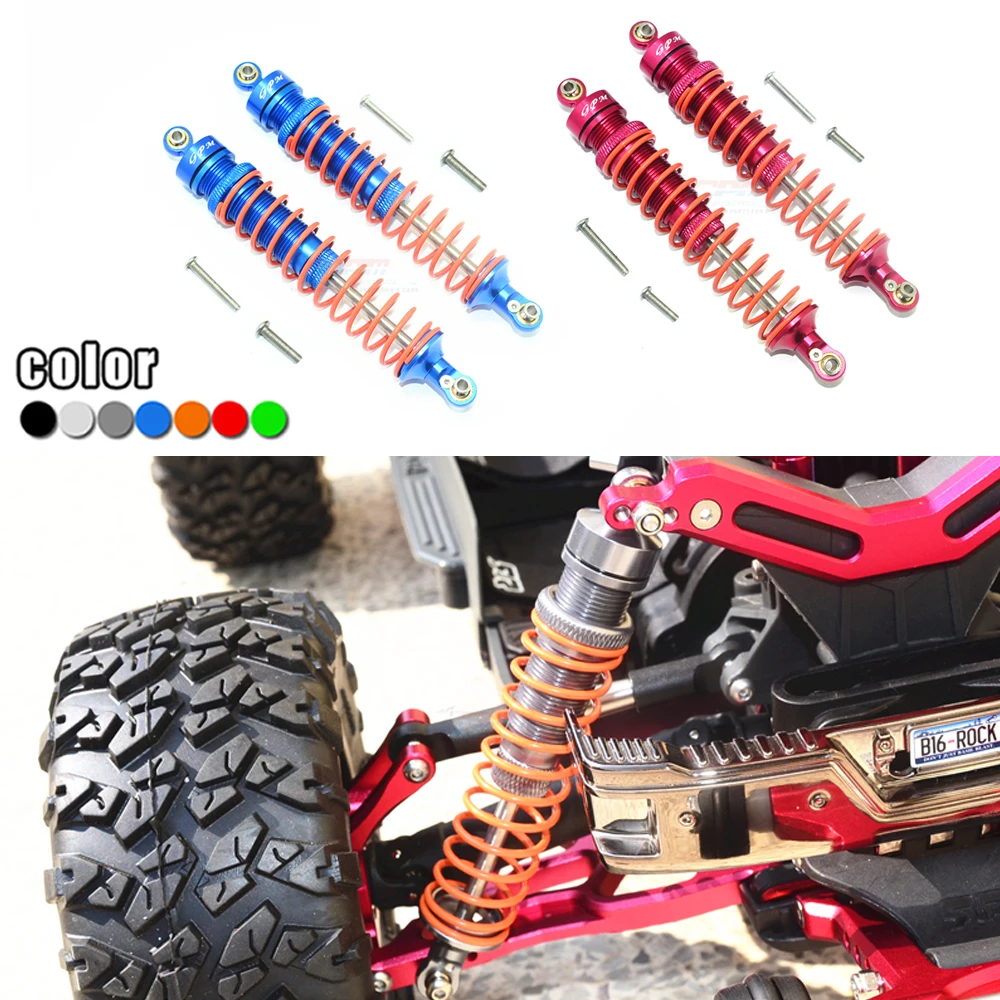 

GPM 0ARRMA 1/8 TYPHON 1/10 Большой Каменный Экипаж Senton 4X4 3S металлические детали для модернизации Bold 115 мм задний амортизатор AR330551